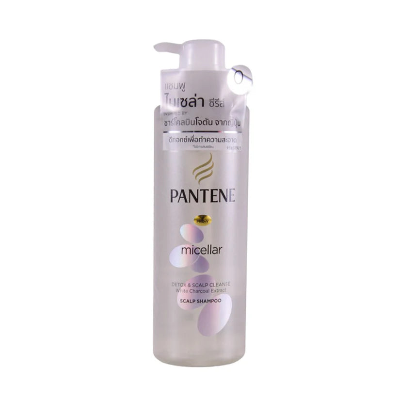 PANTENE SCALP SHAMPOO MICELLAR DETOX WHITE CHARCOAL 530 ML