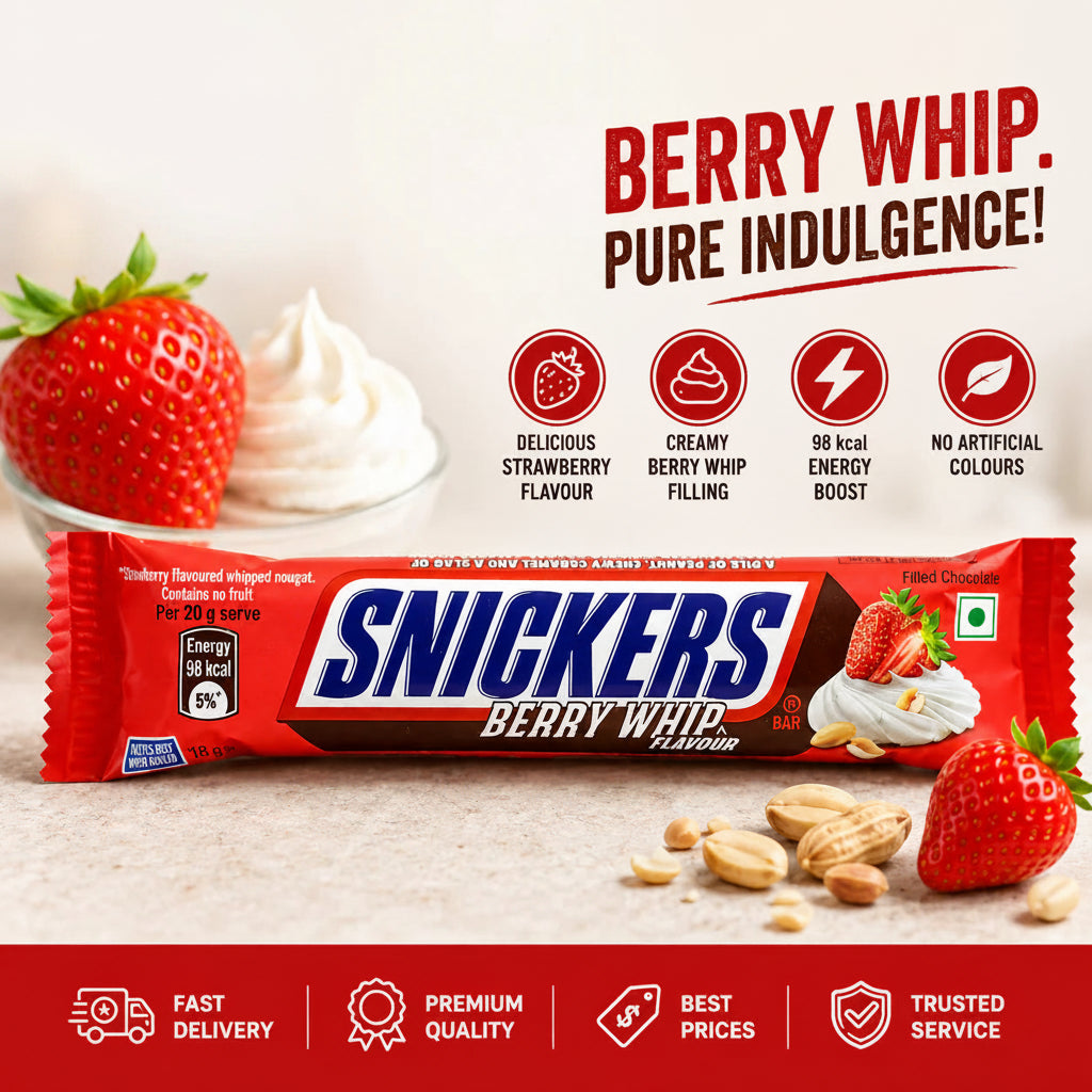 Snickers Berry Whip Chocolate 22g