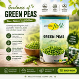 Arizona Fields Green Peas Tin 400g