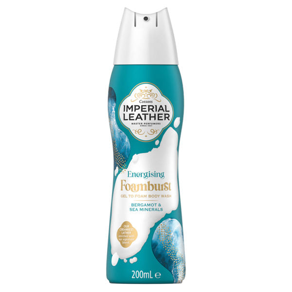 IMPERIAL LEATHER ENERGISING GEL TO FOAM BODY WASH 200ML