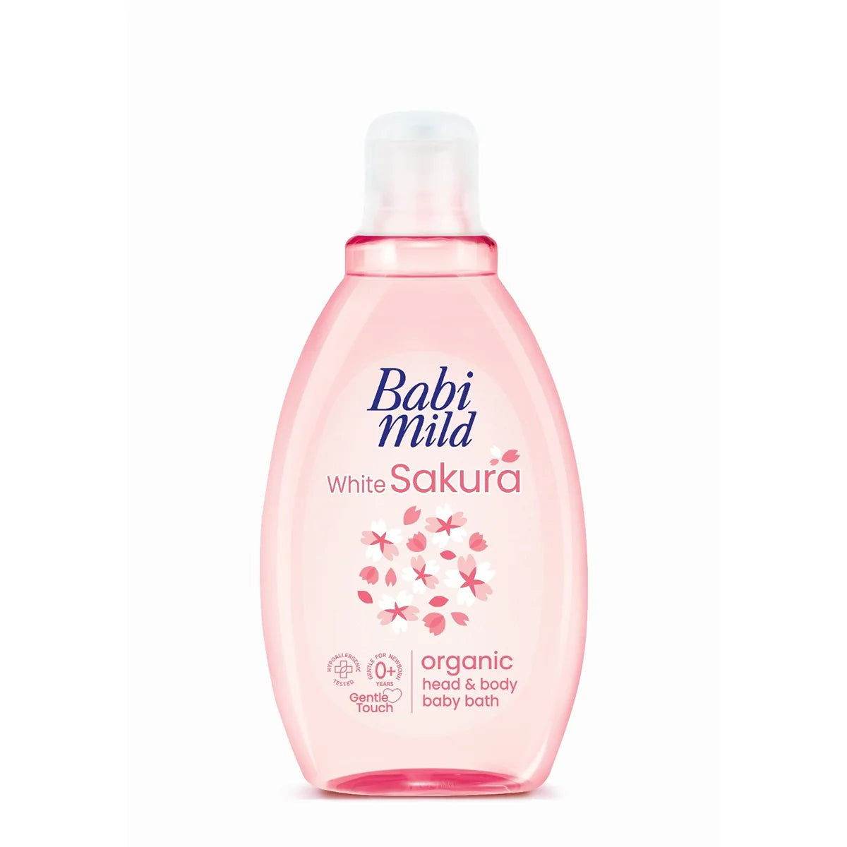 Babi Mild White Sakura 2-In-1 Baby Shampoo & Body Bath 200ml