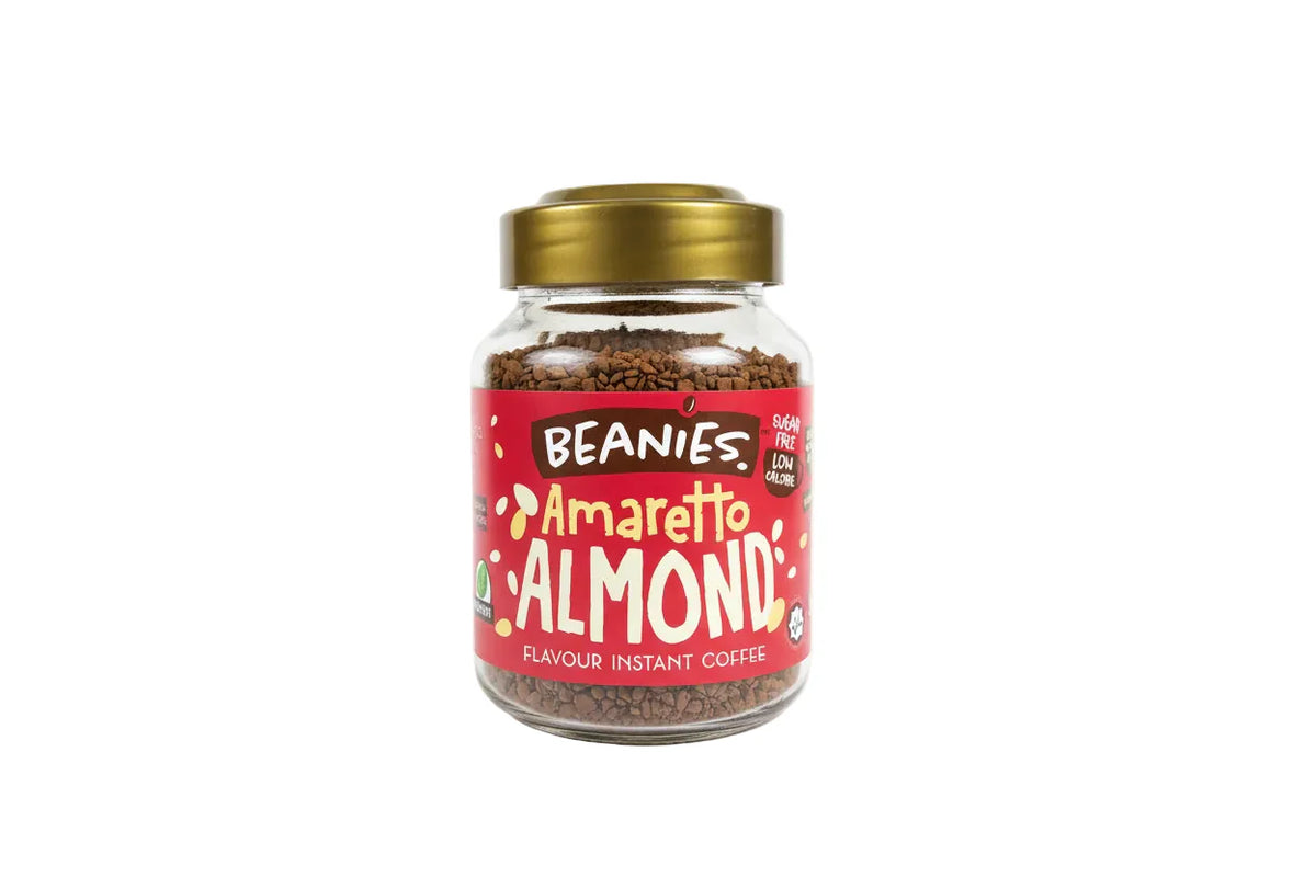 Beanies Amaretto Almond Instant Coffee 50g