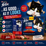 Felix As Good As It Looks Meaty Selection in Jelly (12 x 85g) 1+year