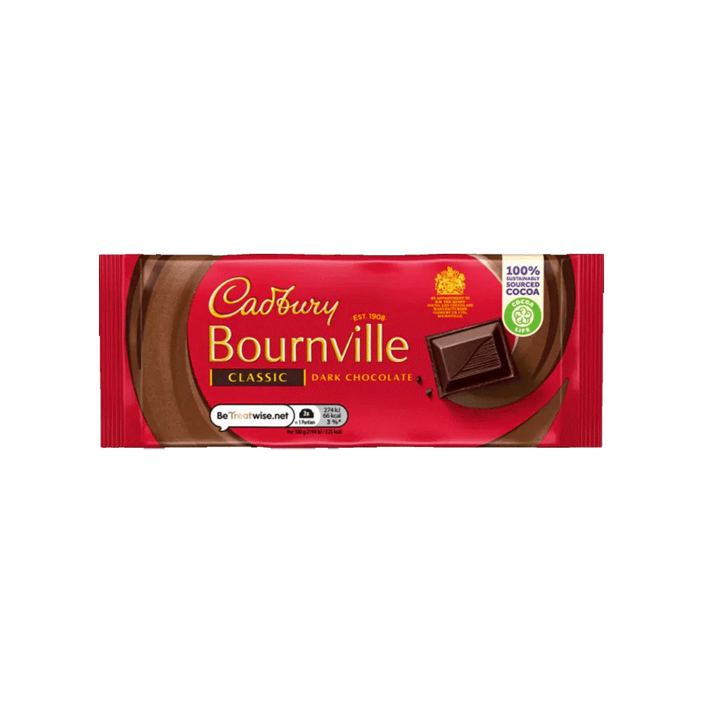 Cadbury Bournville Classic Dark Chocolate 100g