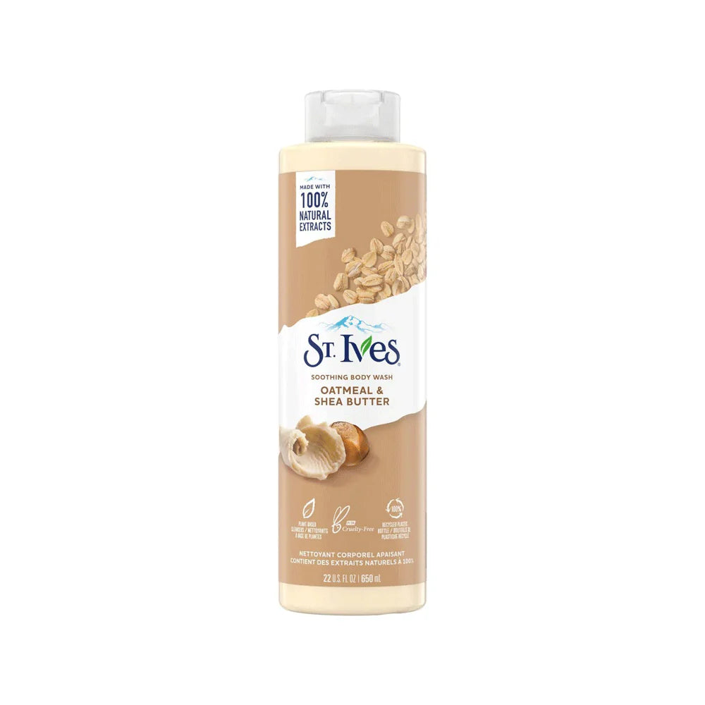 New St.lves Oatmeal & Shea Butter Body Wash 650ml