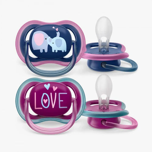 Philips Avent Ultra Air Soothers (6-18m+, Twin Pack)