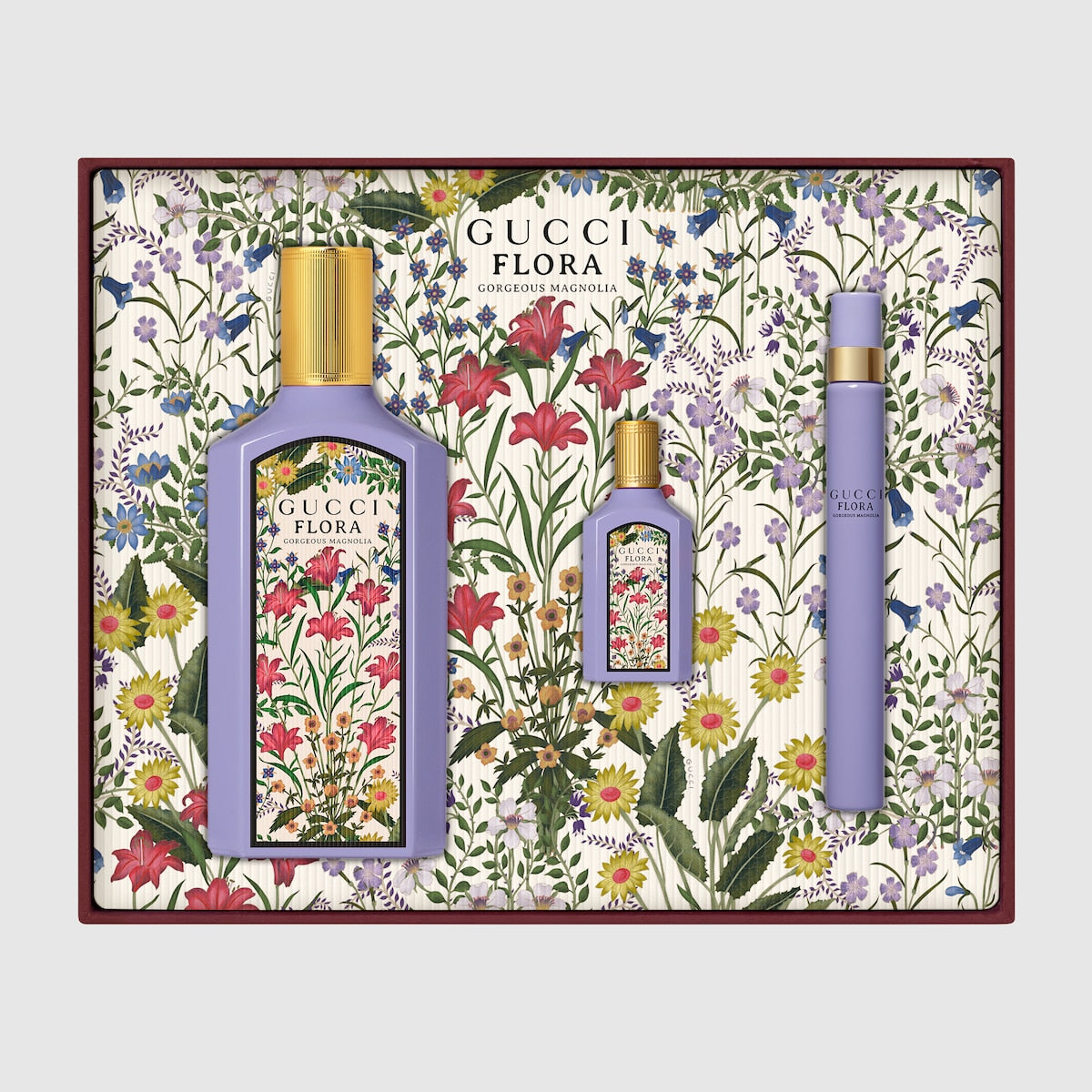 Gucci Flora Gorgeous Magnolia 3pc Set