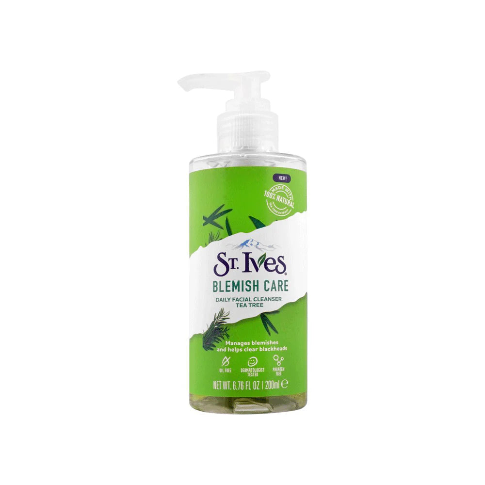 St.lves Blemis Daily Facial Cleanser Tea Tree 200ml