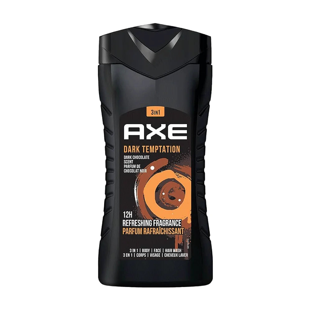 Axe Dark Temptation Body Wash 3in1 400ml