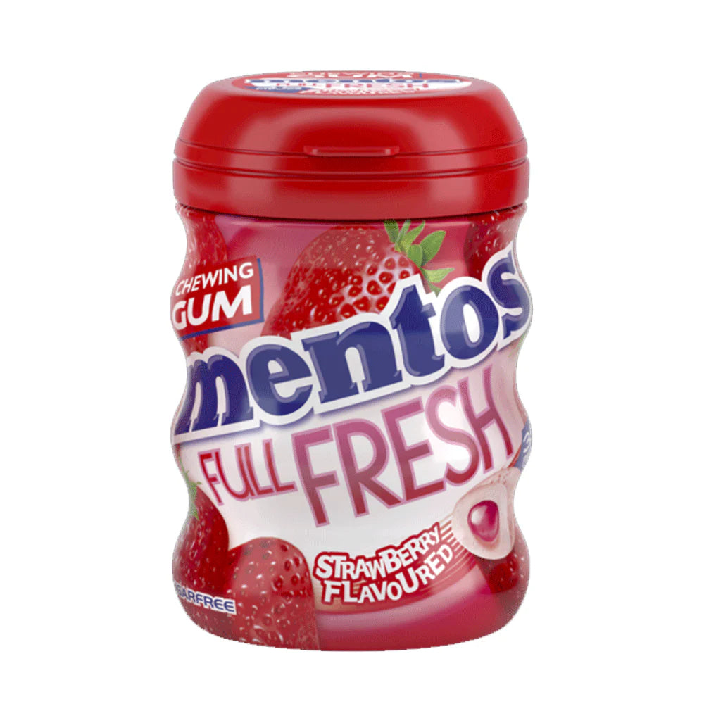 Mentos Straberry Pure Fresh Gum 61.25g