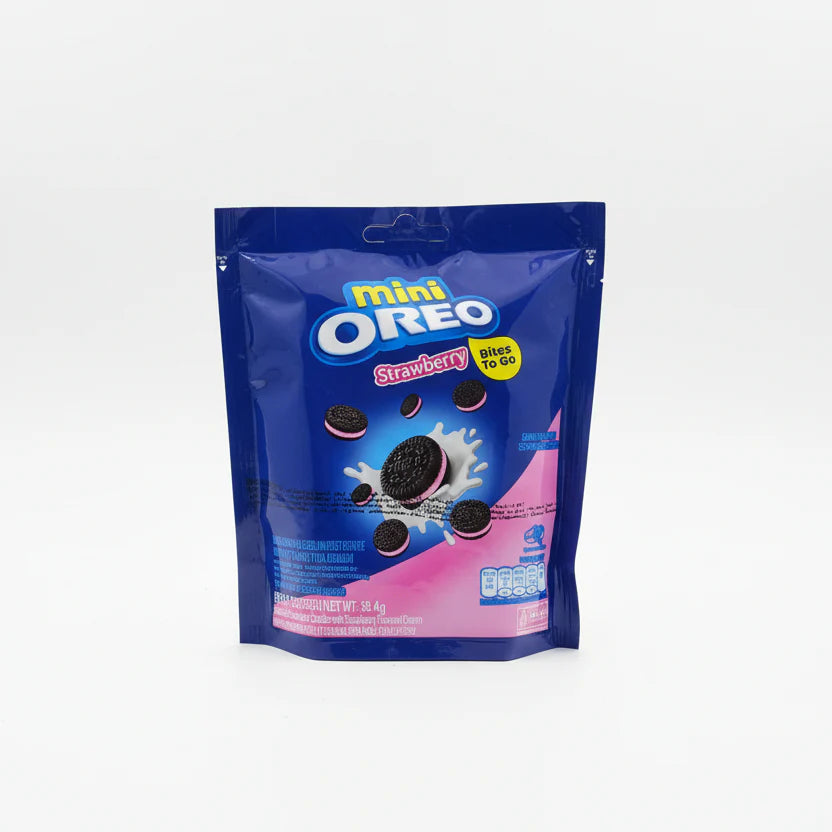 Oreo Mini Standing Pouch Strawberry 58.4g