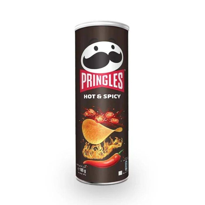 Pringles Hot & Spicy Chips 165g