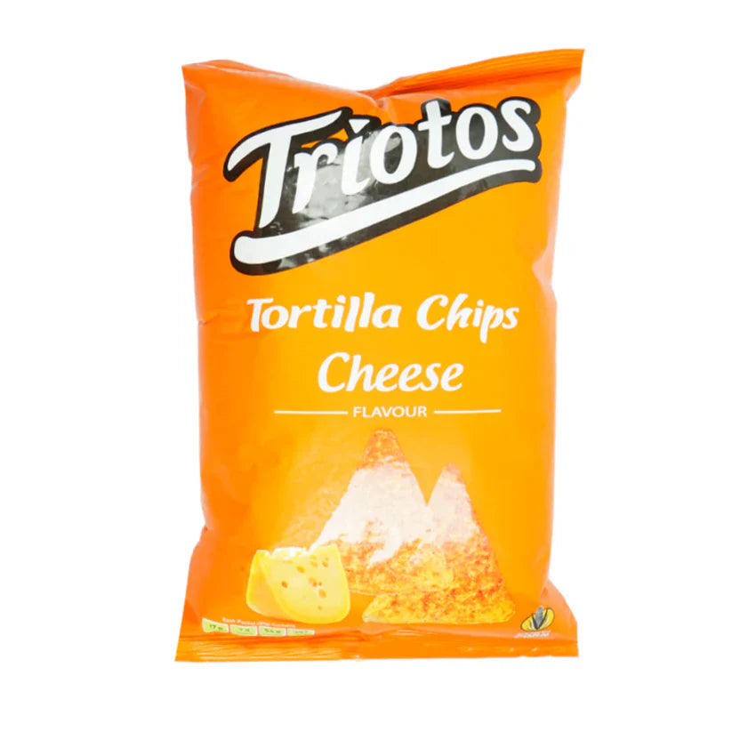 TRIOTOS TORTILLA CHIPS CHEESE FLAVOUR 80GM