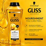 Schwarzkopf Gliss Hair Repair Oil Nutritive Shampoo (400ml)