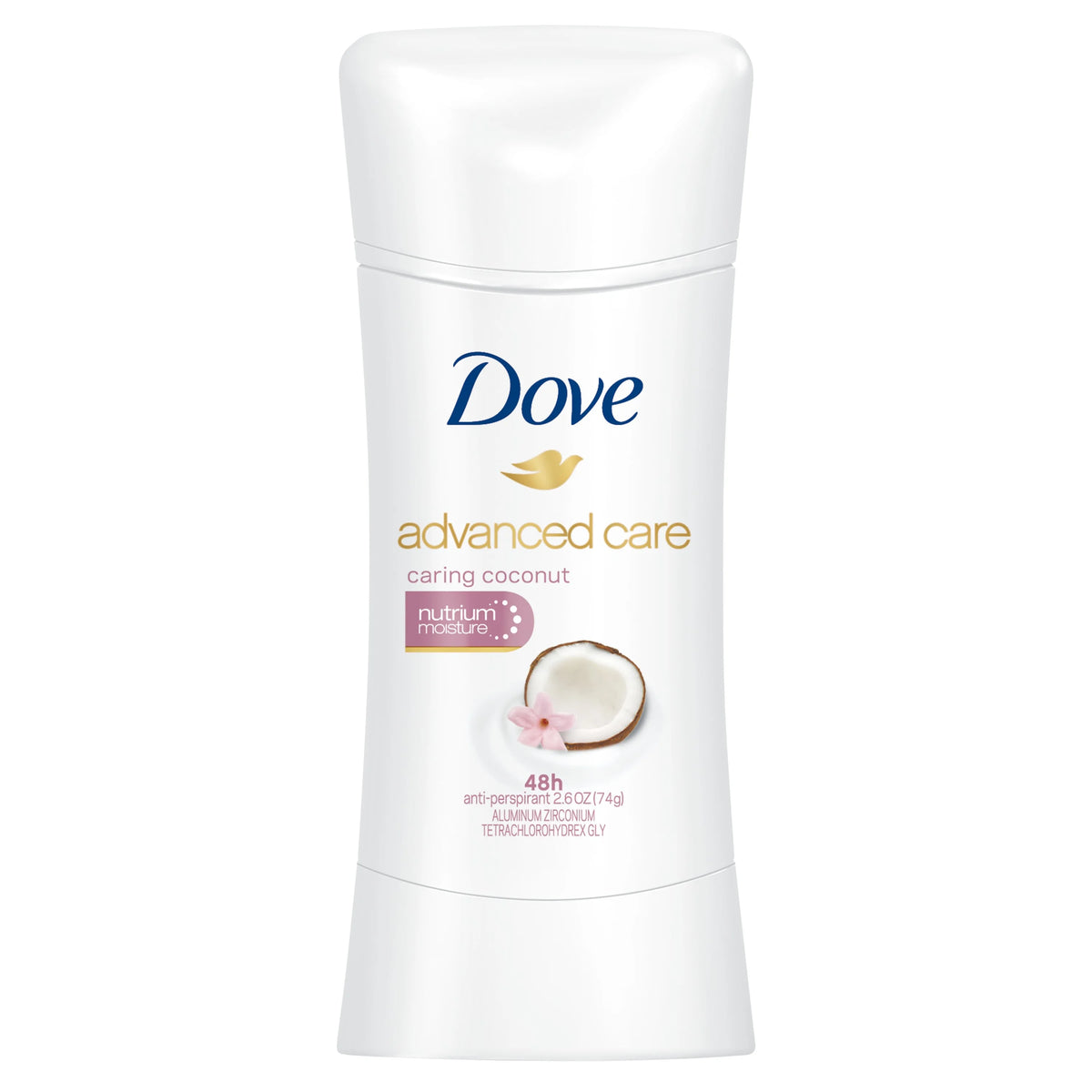 Dove Advanced Care Caring Coconut Deodorant 74g