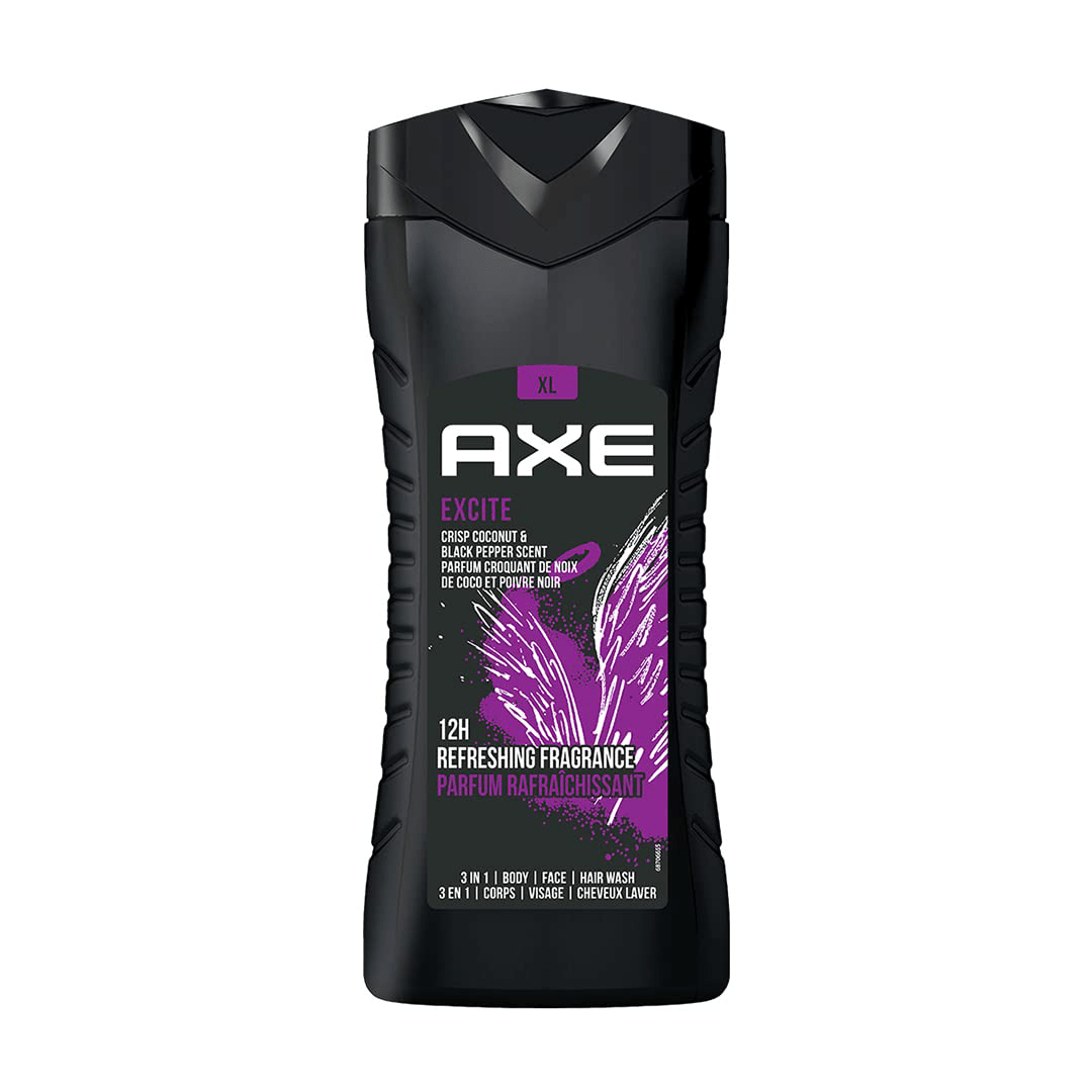 Axe Excite Xl 3 in 1 Shower Gel 400ml