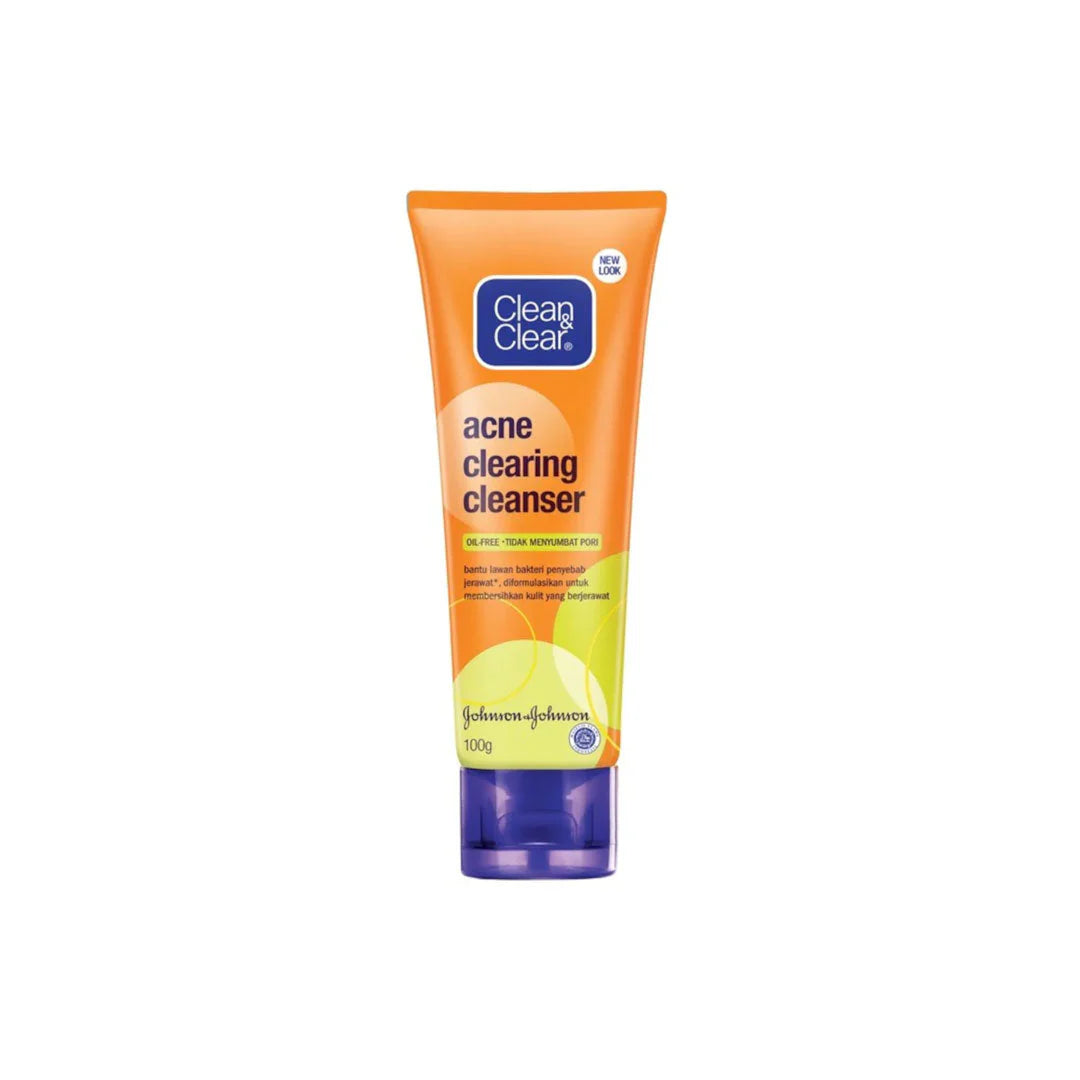 Clean & Clear Face Wash Acne Clearing Cleanser 100g