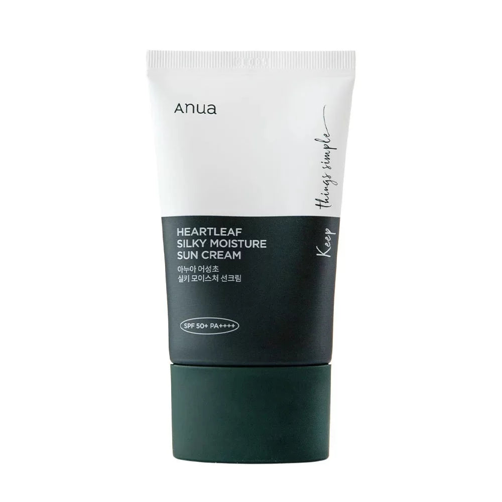 Anua Heartleaf Silky Moisture Sun Screen SPF 50++ 50ml