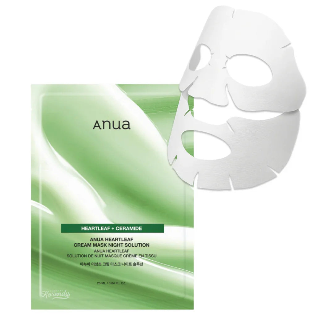 Anua Heartleaf Cream Mask Night Solution Mask