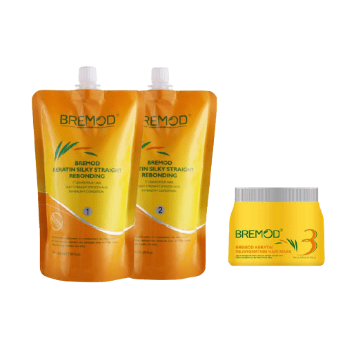 Bremod Hair Keratin Rebonding Kit 800ml