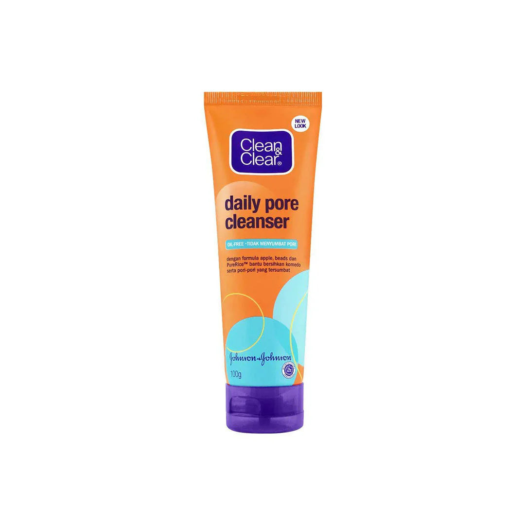 Clean & Clear Face Wash Daily Pore Cleanser 100g