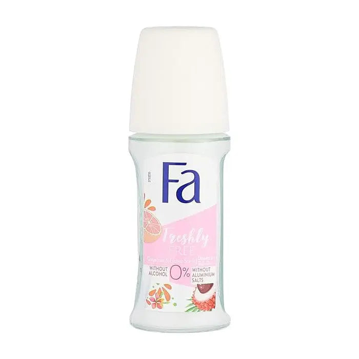 Fa Freshly Free Roll On Deodorant 50ml