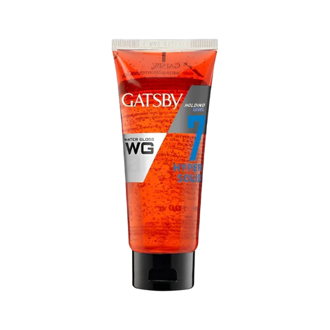 Gatsby Water Gloss Hyper Solid Hair Gel 100g