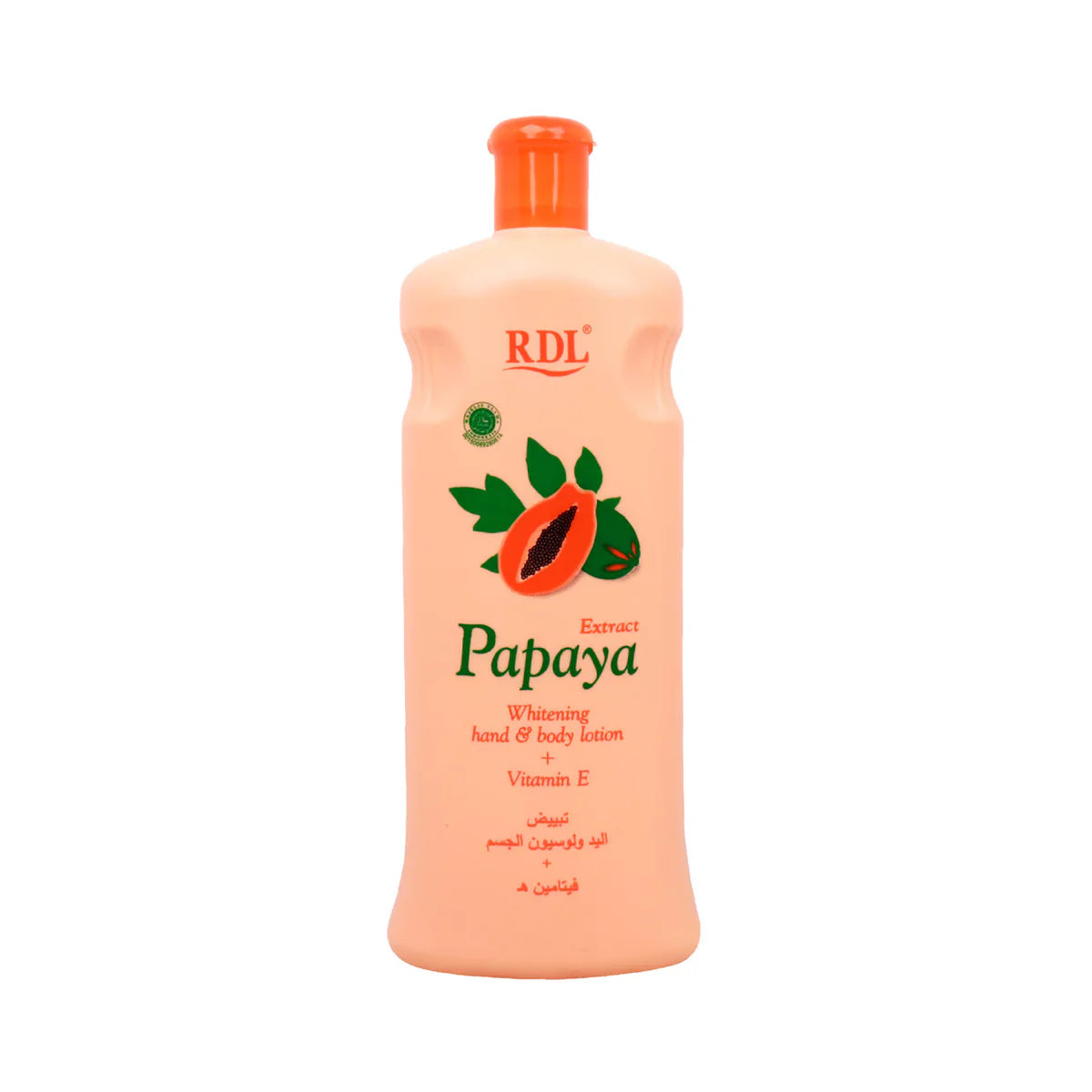 Rdl Extract Papaya Whitening Hand & Body Lotion 600ml