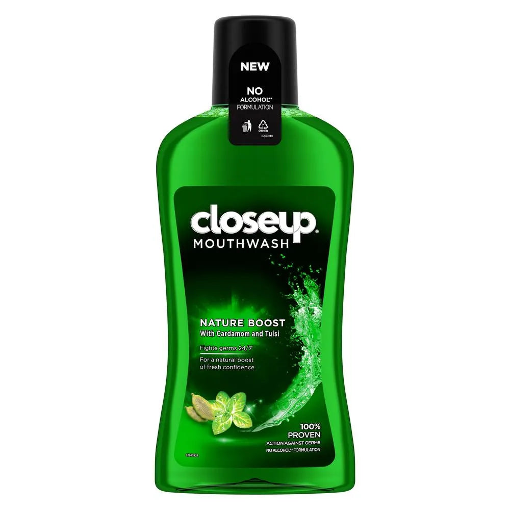 Closeup Nature Boost Mouth Wash 500ml