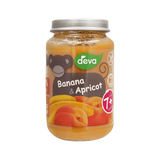DEVA BABY FOOD BANANA & APRICOT 7+MONTHS 200 GM