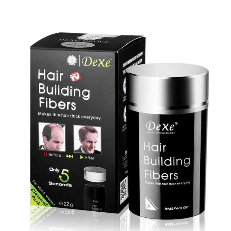 DEXE HAIR BUILDING FIBERS NO.1 BLACK 22GM