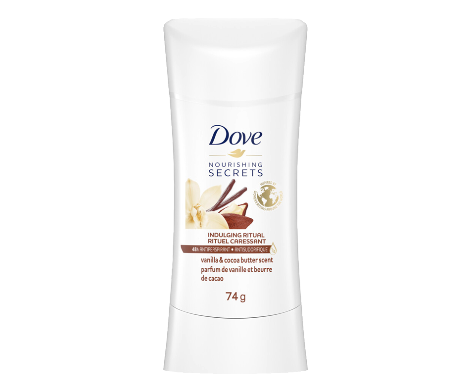 Dove Nourishing Secrets Vanilla & Cocoa Butter Deodorant 74g