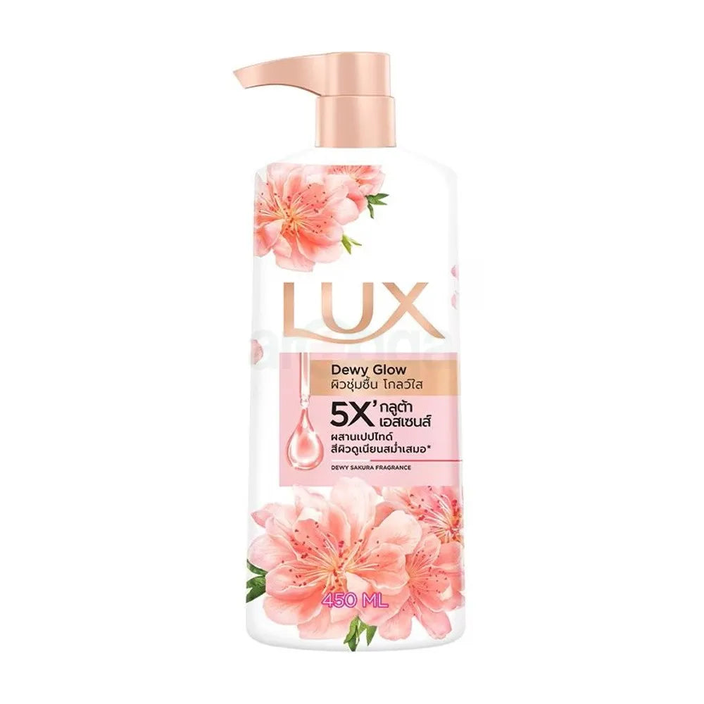 Lux Dewy Glow Delicate Fragrance Moisturizing Body Wash, 450ml