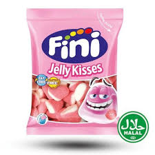 Fini Strawberry Jelly Kisses 75g