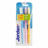 Jordan Classic All-round Cleaning Toothbrush Hard 3-Pack