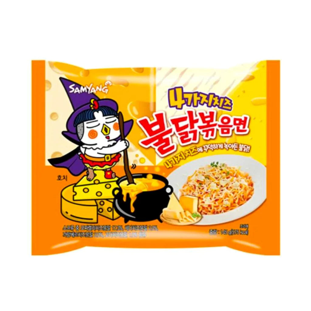 Samyang Buldak Quattro Cheese Hot Chicken Stir-Fried Noodles