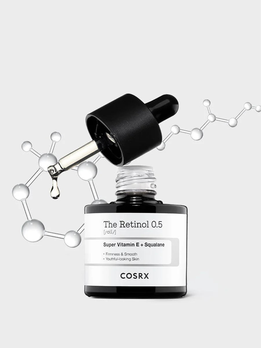 Cosrx The Retinol 0.5 Oil Super Vitamin E + Squalane 20ml