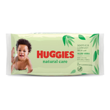 HUGGIES BABY WIPES NATURAL CARE WITH ALOE VERA 56 PC