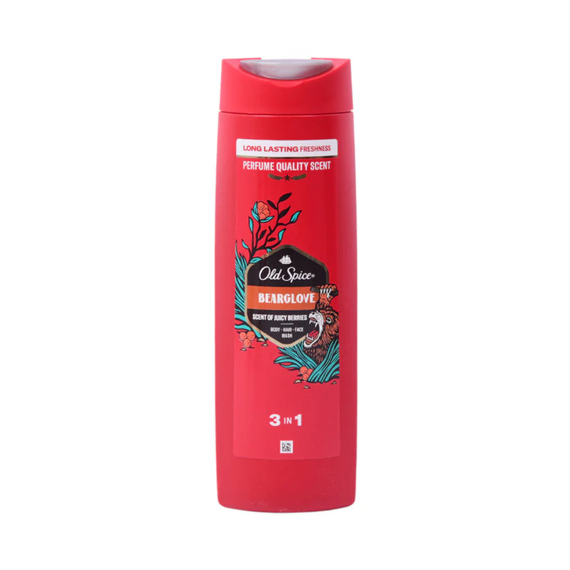 Old Spice Bear Glove 2-In-1 Shower Gel + Shampoo, 400ml