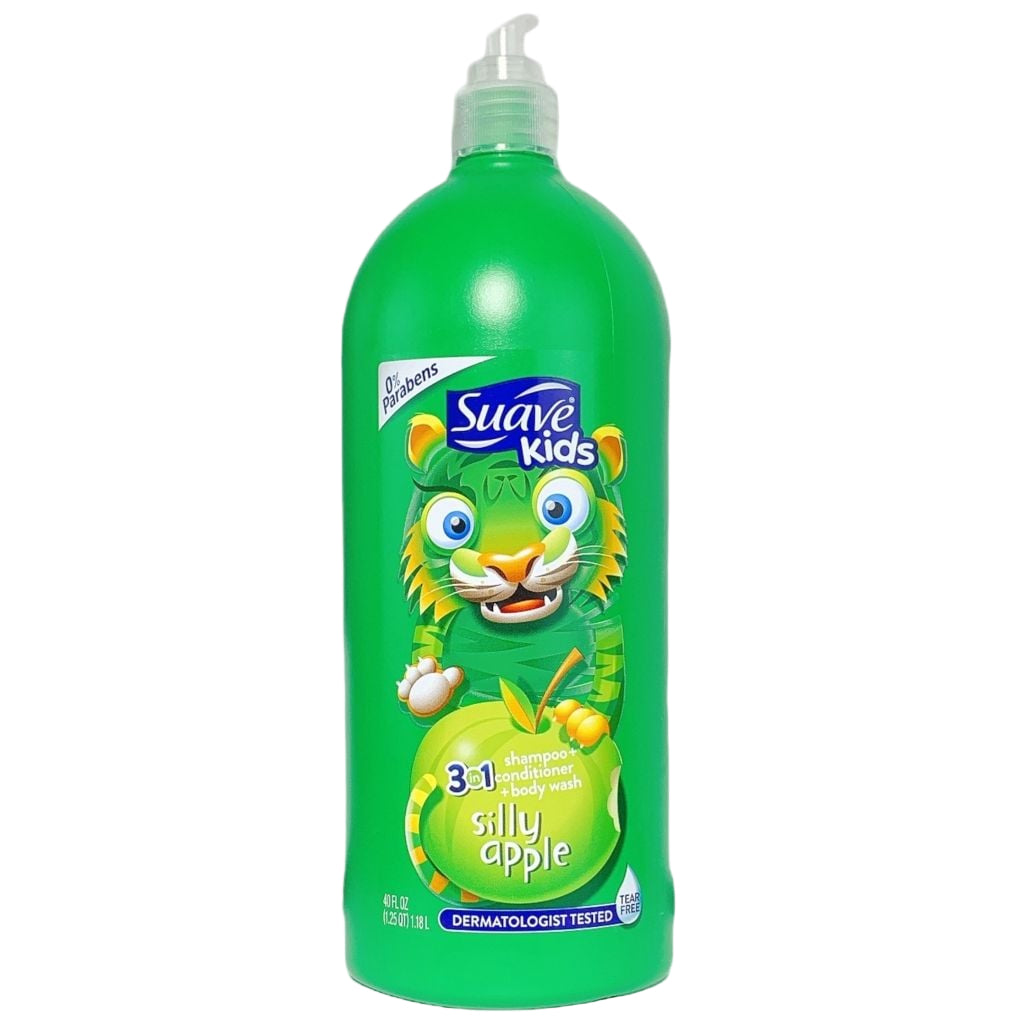 Suave Kids 3 in 1 Silly Apple Shampoo 350ml